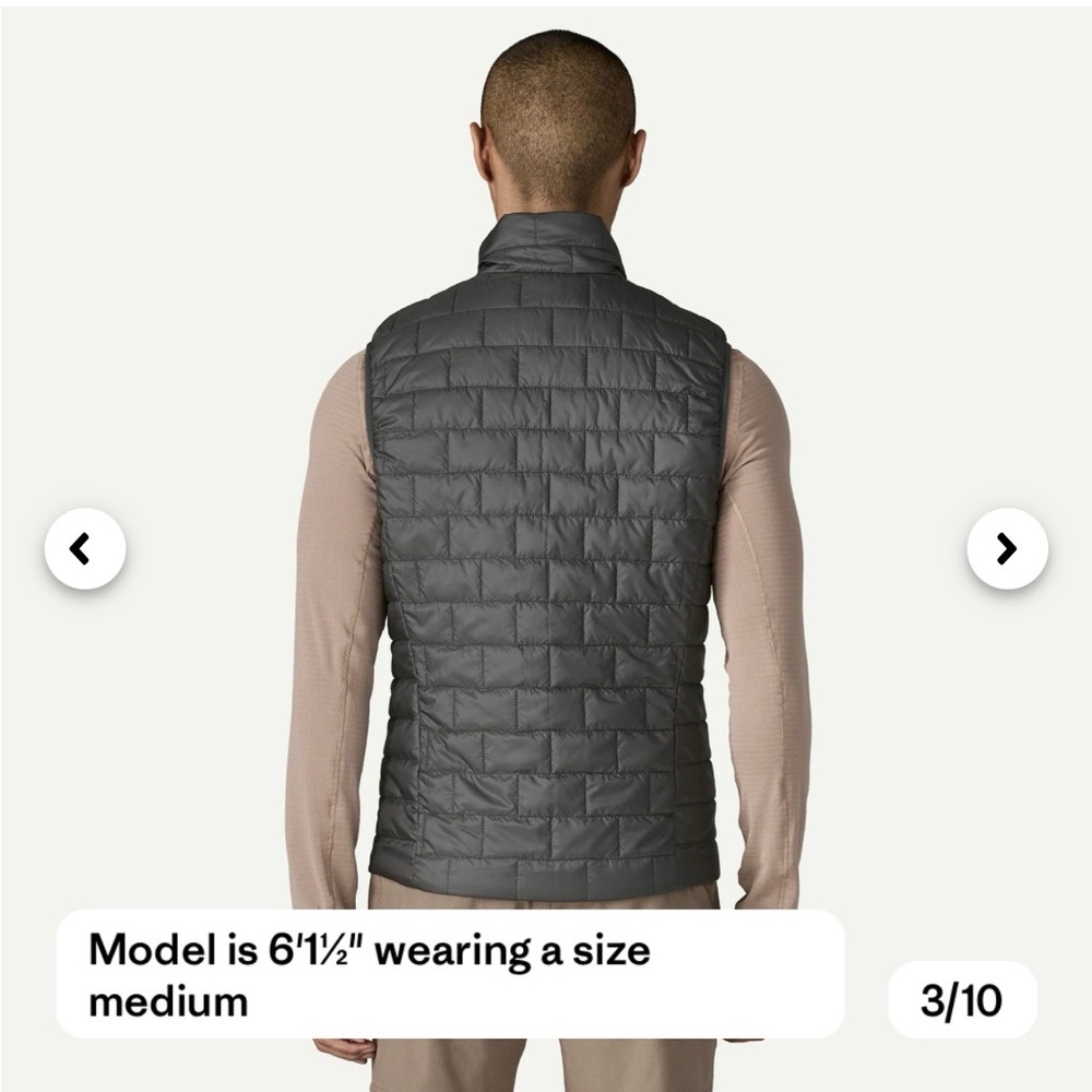 Patagonia Men's Nano Puff Vest - Picture 3 of 13